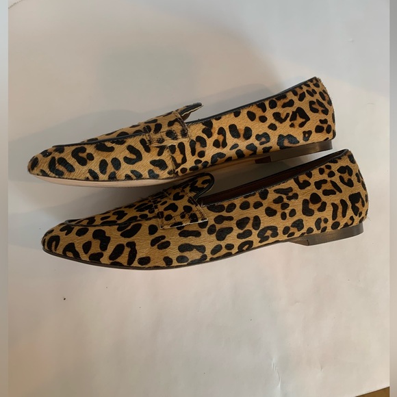 J. Crew animal print calf hair loafers size 6.5 women’s, leopard print - Picture 6 of 7
